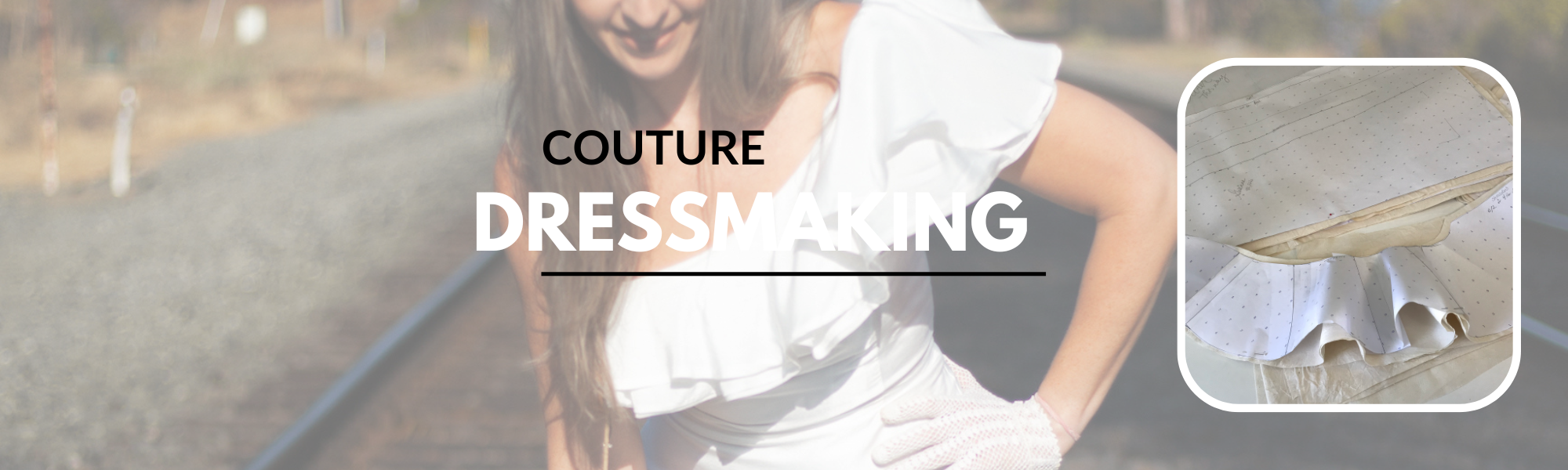 One Shoulder Bridal Dress